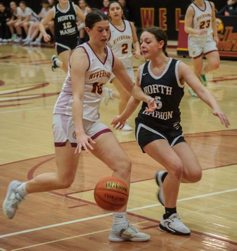 The Dalles girls basketball versus North Marion
