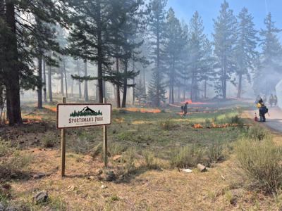 Forest Service firefighters