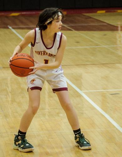 The Dalles girls basketball versus North Marion