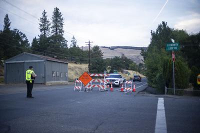 Residents west of The Dalles evacuated