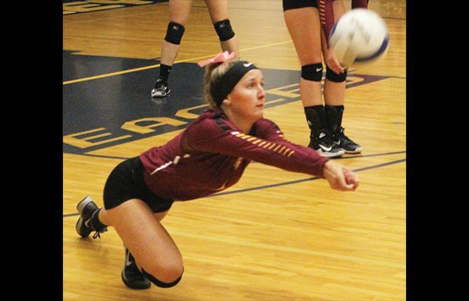 Hawks volleyball loses their play-in match