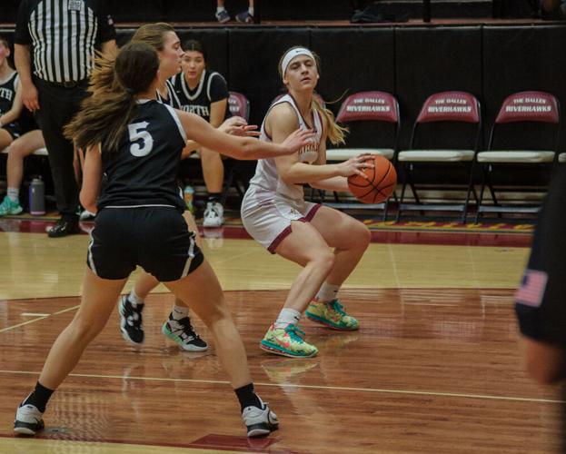 The Dalles girls basketball versus North Marion