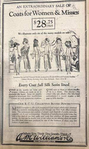 1922 ad The Dalles Chronicle