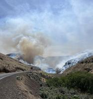 Ferry Fire raging in Sherman, Gilliam counties