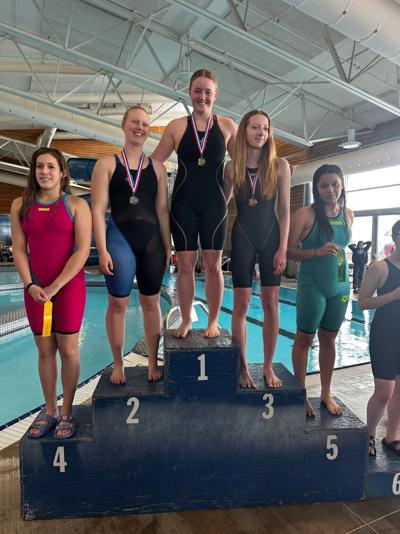 Kaiya Doty on top of the podium last year