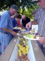Fair dinner honors troops