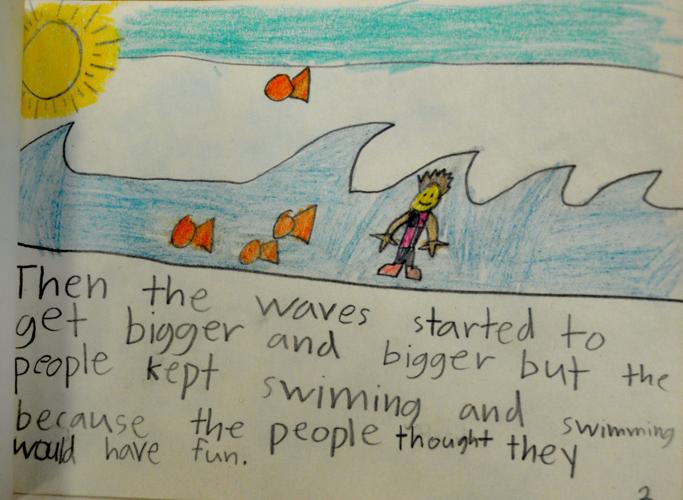 Westside School young authors page.JPG