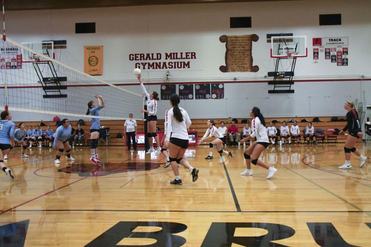 Columbia volleyball versus Riverside