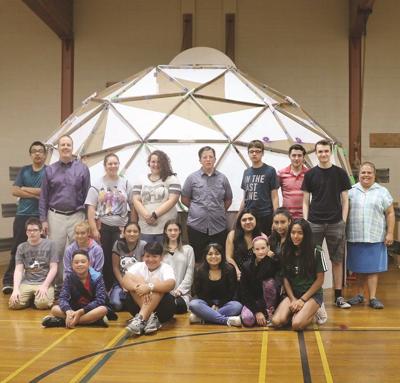Not Your Typical Summer Camp: Students Build Own Planetarium