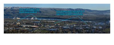 Google projects The Dalles