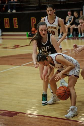 The Dalles girls basketball versus North Marion