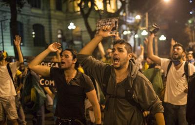 Brazil protests, violence grows