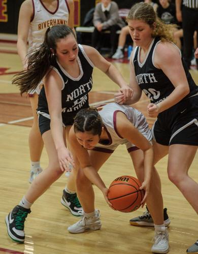 The Dalles girls basketball versus North Marion