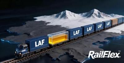 LAF Technology Launches RailFlex™ Railway Flexitank Series for Cross-Border Bulk Liquid Transportation