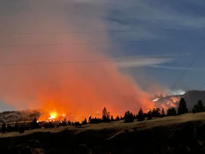 Top of the World fire