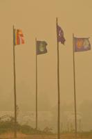 Smoke reaches hazardous levels