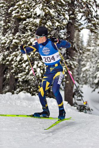 Jayvin Lemieux at the OISRAN state championships in Bend.