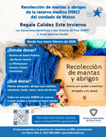 Wasco County Medical Reserve Corps (MRC) Blanket/Coat Drive Underway Dec. 15 / Campaña de recolección de mantas y abrigos del Cuerpo de Reserva Médica (MRC) del  condado de Wasco que inicia el 15 de diciembre