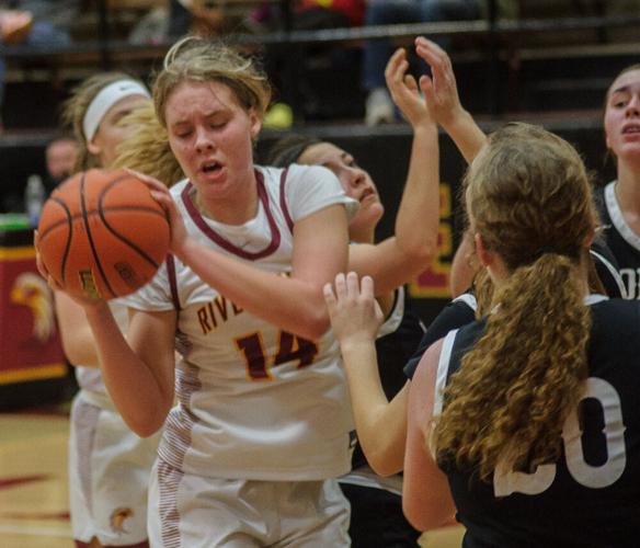 The Dalles girls basketball versus North Marion
