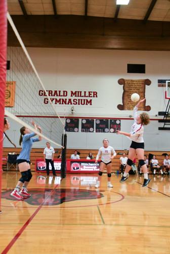 Columbia volleyball versus Riverside