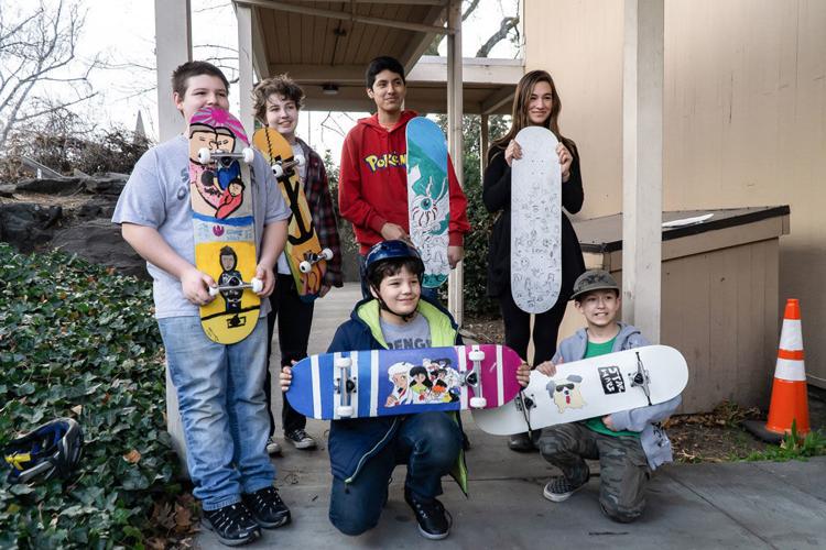Skateboard Art