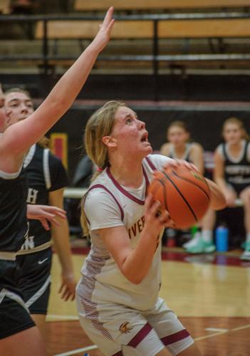 The Dalles girls basketball versus North Marion