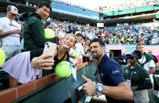 World number three Novak Djokovic is through to the fourth round of the ATP Indian Wells Masters 1000