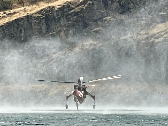 Top of the World fire