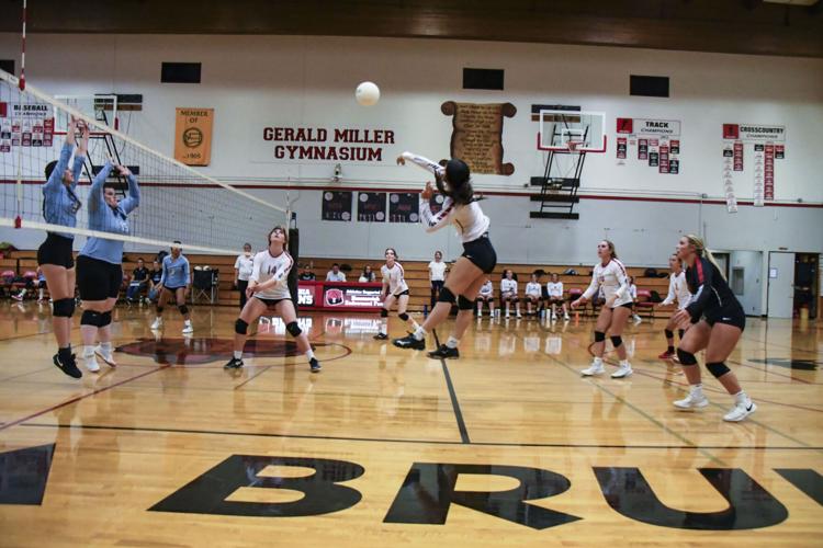 Columbia volleyball versus Riverside