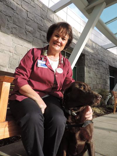 A slice of local life -- Maggy and Jean team up to cheer up at Providence Hood River
