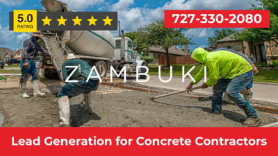 Zambuki Launches Specialized Lead Generation Service for Concrete Contractors