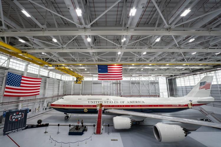 Trump unveils $400m Air Force One jet donated by Qatar