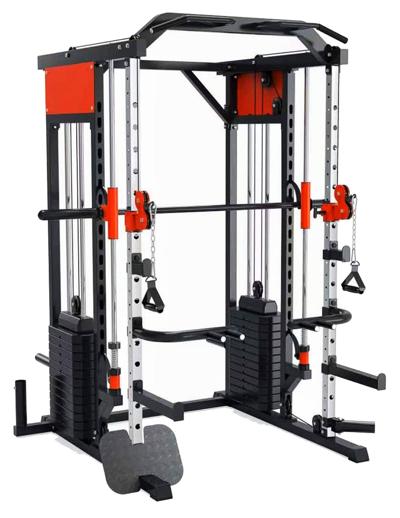 Smith Machine Home Gym With Cable Weights Available for Pre-Order by Strongway Gym Supplies