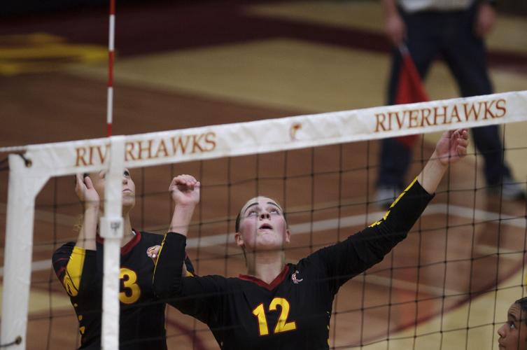 The Dalles volleyball versus Crook County
