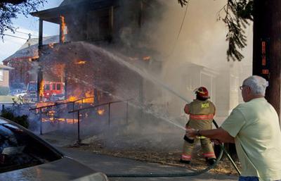 Fire destroys historic TD apartment house