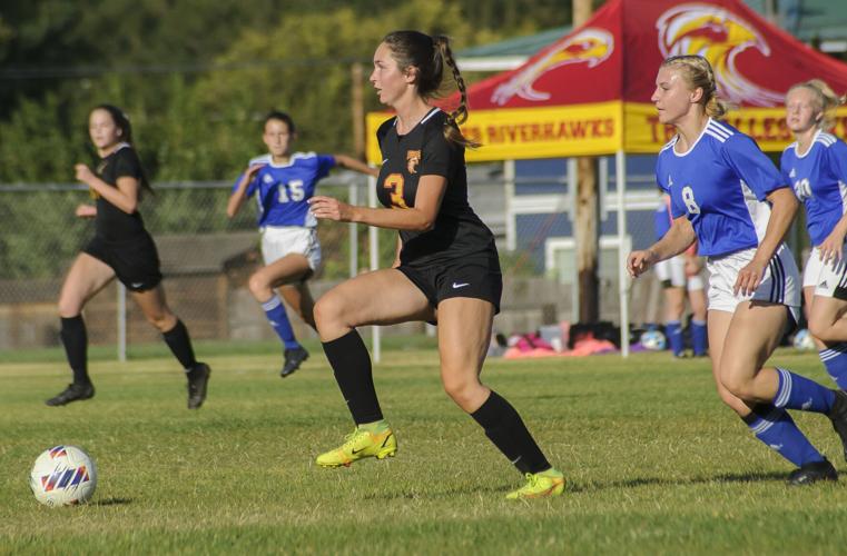 The Dalles Riverhawks girls soccer versus Crook County