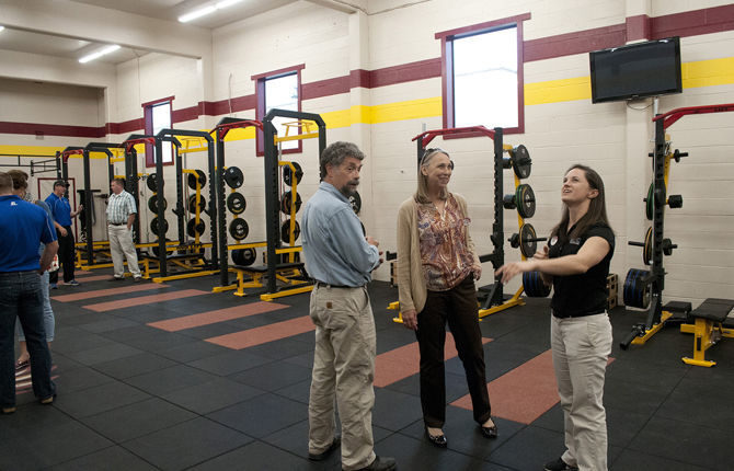TDHS dedicates new weight room