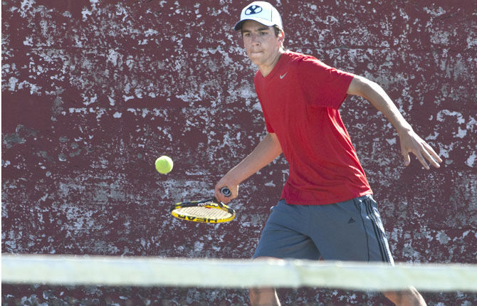 Tribe boys tennis wraps regular season