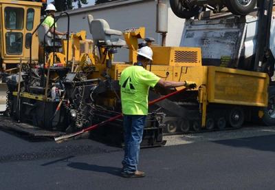 SR 14 emergency paving under way