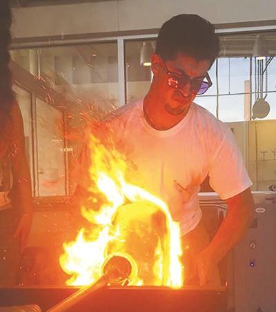 Artist Dylan Martinez Blowing New Life into Former Glassworks