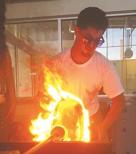 Artist Dylan Martinez Blowing New Life into Former Glassworks