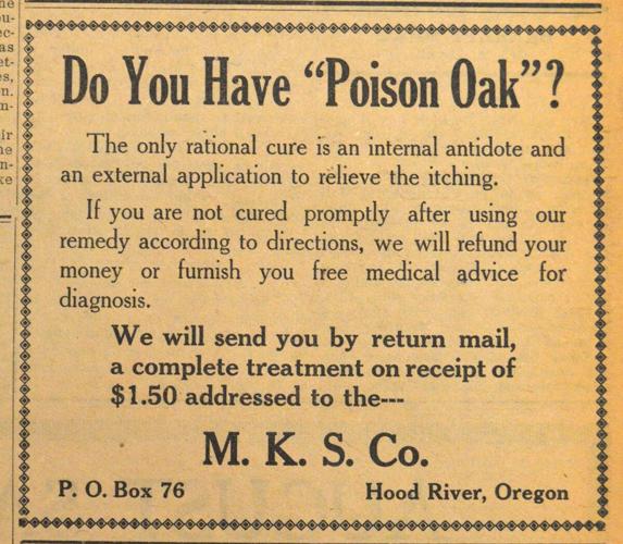 Aug. 4, 1922, Hood River News ad