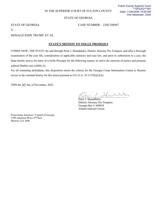 Trump election interference case in Georgia dismissed