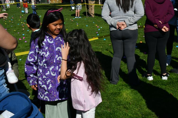 Genesis Eudave, 7 visits with Kendra Medina at the Easter activities in WS.JPG