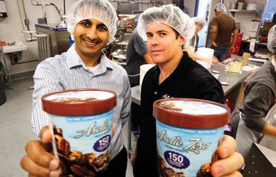 Small firms pound pavement for big deals