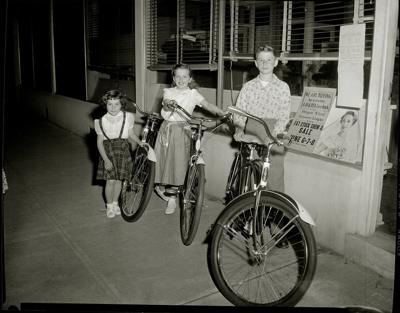Bike Contest Burt Denton, June 4, 1955