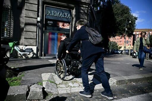 Italian lawyer Alessandro Bardini said he believed there was 'a lack of willpower' to improve accessibility
