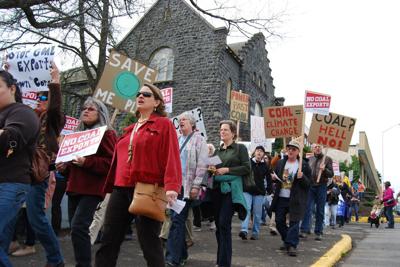 Coal protesters cry foul