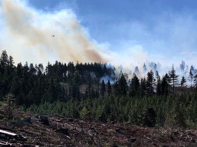 Fir Mountain Road fire