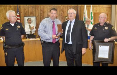 Carrico honored for heroism